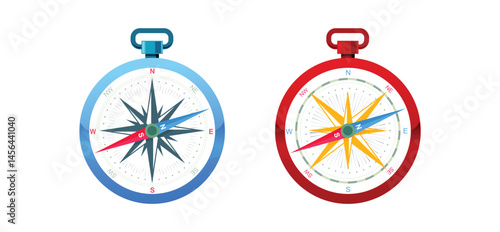 Set Various vintage marine compasses 