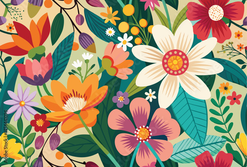 Botanical Pattern Art