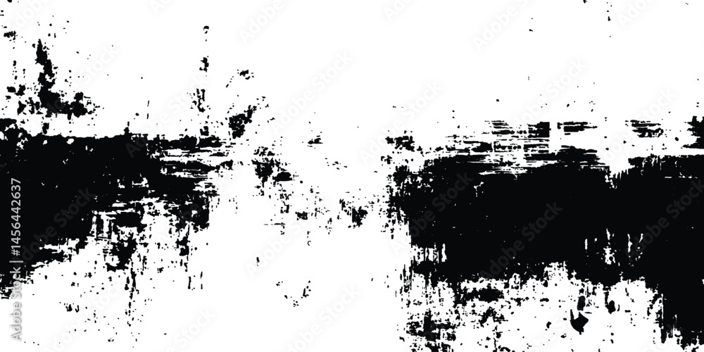 Abstract grunge concrete wall distressed texture isolated on white background. Vector black grunge texture background design. Black texture with distressed patterns on a Wall Surface. Abstract grunge concrete wall distressed texture isolated on white background. Vector black grunge texture background design. Black texture with distressed patterns on a Wall Surface.