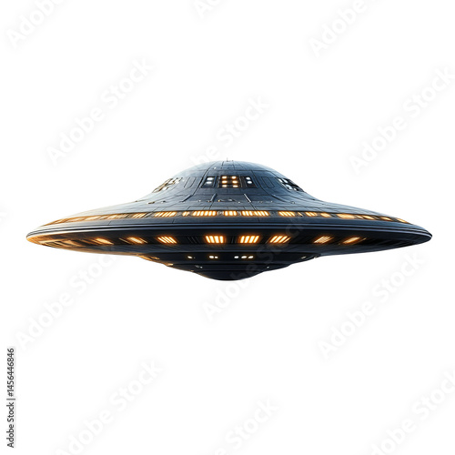 A mysterious UFO hovers in the sky, sparking curiosity and wonder. It’s a futuristic object