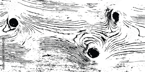 Grange wood black texture transparent white background. vector black weathered wooden plank board featuring natural textures and grooves, ideal for backgrounds or rustic design themes.