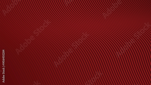Red stripes wavy line abstract background for backdrop