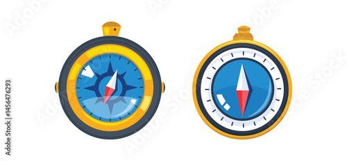 Set Various vintage marine compasses 