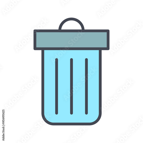 Trash Can Vector Icon