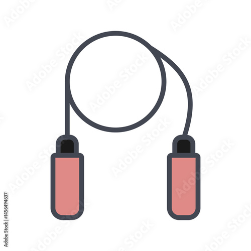 Jump Rope Vector Icon