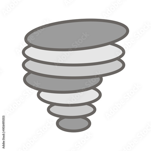 Tornado Vector Icon