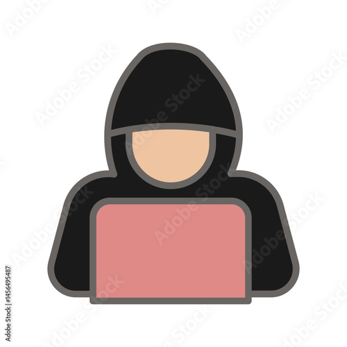 Hacker Vector Icon