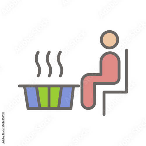 Steam Room Vector Icon