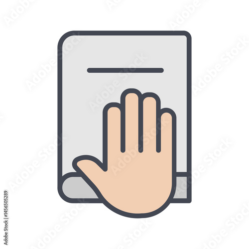 Pledge of Allegiance Vector Icon