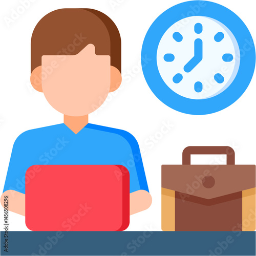 Flexible Work Hours Icon
