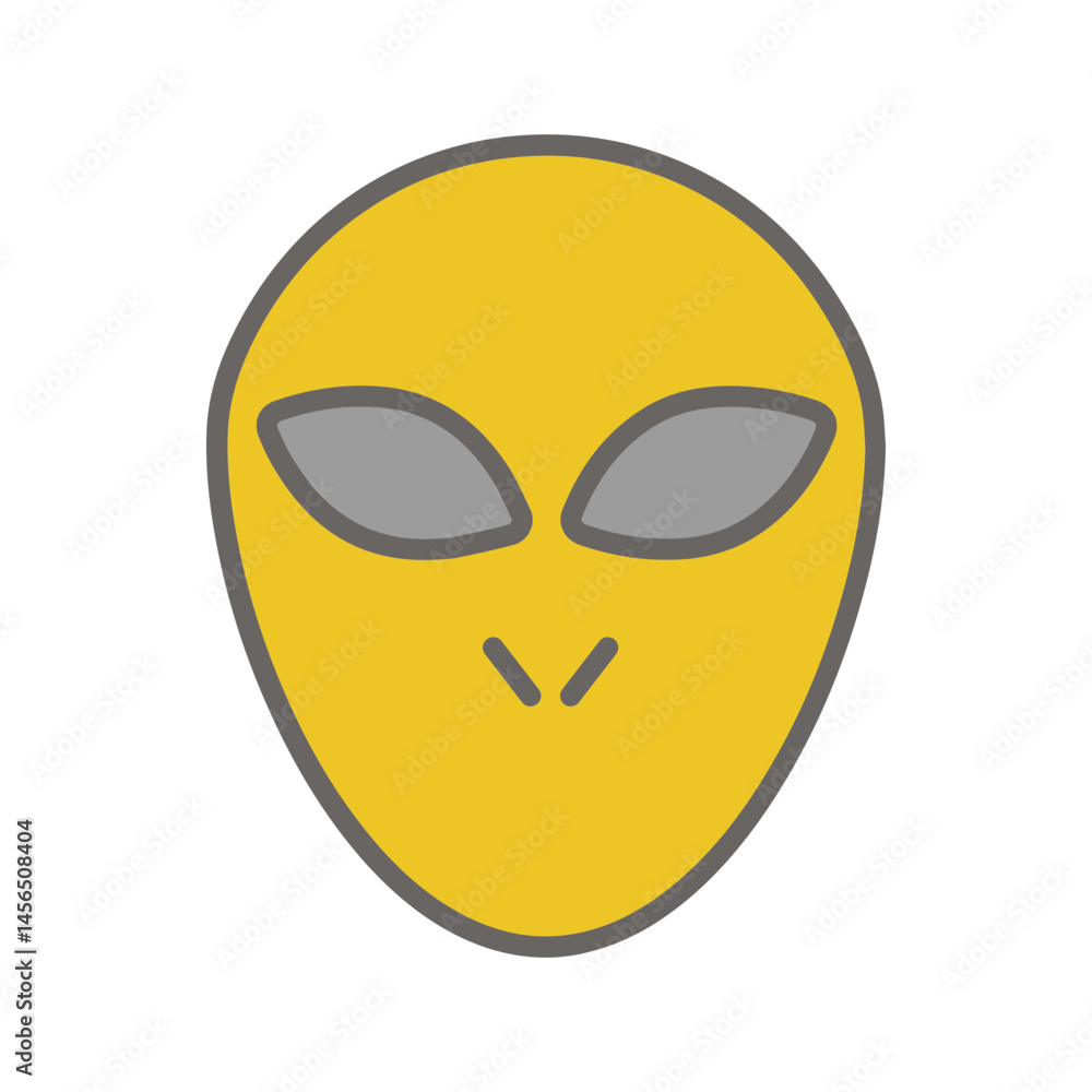 Alien Vector Icon