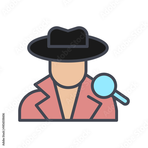 Detective Vector Icon