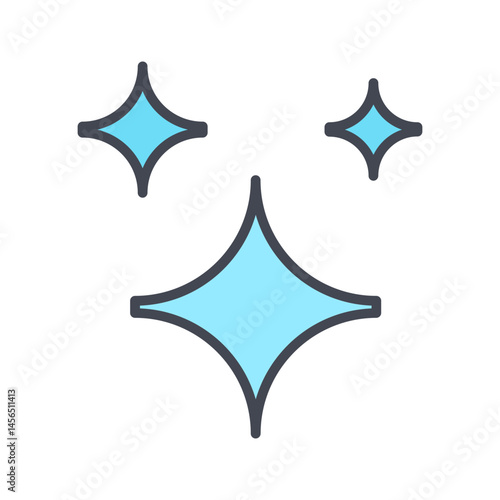 Sparkling Clean Vector Icon