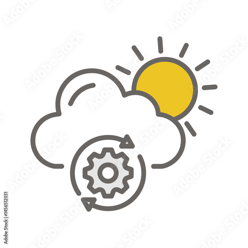 Weather Updates Vector Icon