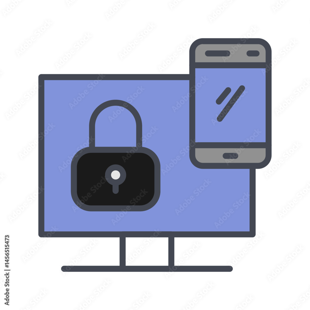 Security Device Vector Icon Security Device Vector Icon