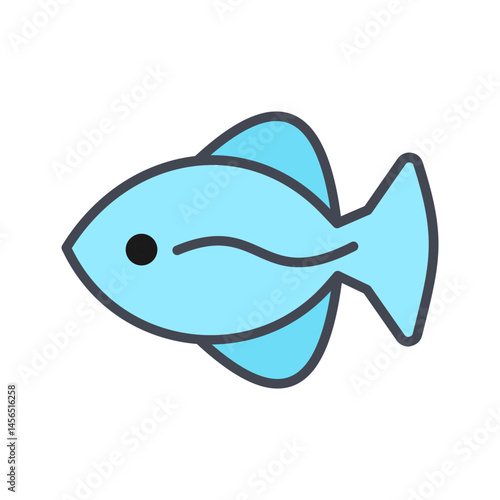 Flounder Vector Icon