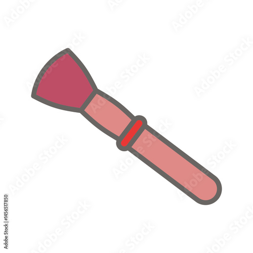 Beauty Brush Vector Icon