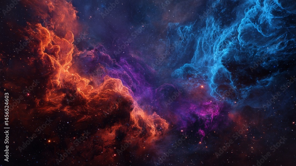 Fototapeta premium This artwork is a vibrant abstract background that combines dynamic colors and chaotic elements to create a psychedelic and surreal visual art piece, which is also referred to as psychedelic and is a