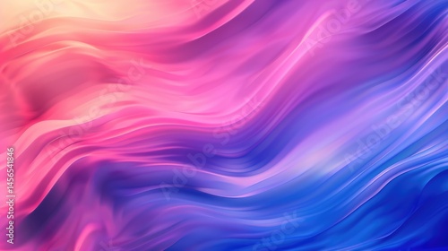 Wallpaper Mural Abstract vivid colorful wave flowing express energetic texture. Seamless texture of vividness curve swirling convey sense of harmony and wonderful scene perfect for effect and graphic design. AIG51. Torontodigital.ca