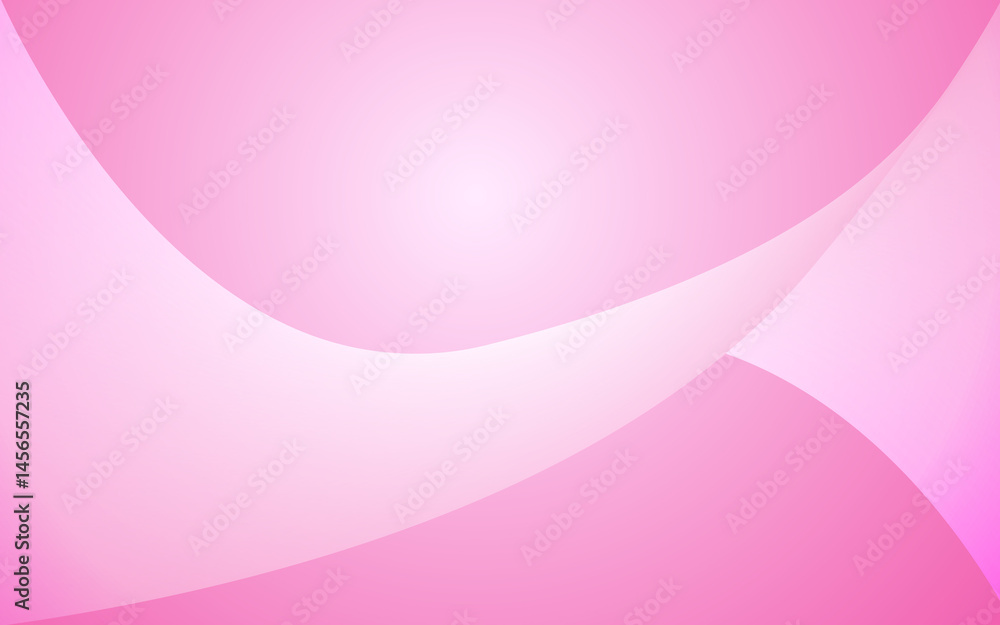 Elegant abstract pink background featuring smooth flowing curves, ideal for projects emphasizing sophistication, tranquility, and modern elegance, suitable for various design, advertising, and creativ