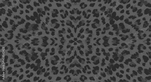 Gray Leopard Print: A Kaleidoscope of Spots