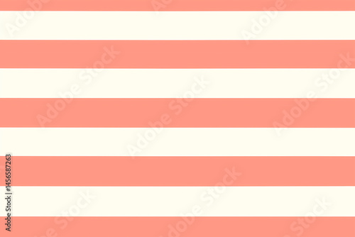 Horizontal stripes in coral and cream create a simple yet elegant pattern. Free Download Horizontal stripes in coral and cream create a simple yet elegant pattern. - GFXLoad