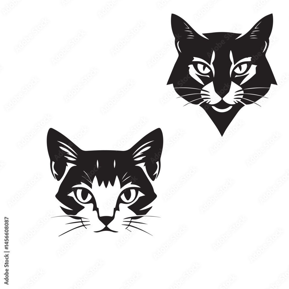 Cat Face Icons - Multi Series Cat Face Icons - Multi Series