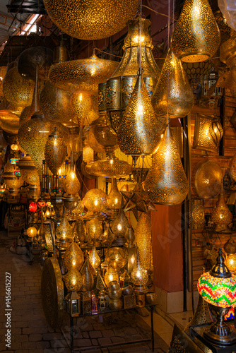 Die Lichter in der Medina von Marrakesch
