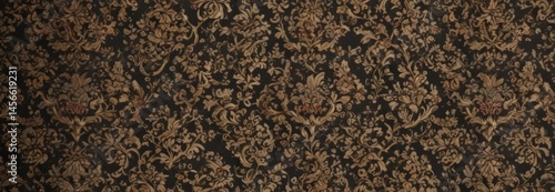 Intricate damask, swirling vines & leaves  Elegant, luxurious textile design ,  design,  surface,  repeat