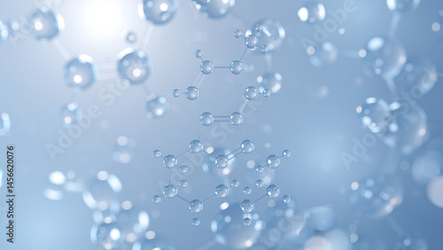 Wallpaper Mural Pirlindole molecular structure 3d, antidepressant structural chemical formula view from a microscope Torontodigital.ca