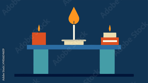 Burning Candle An image of a candle burning at both ends with a desk in the background signifying the idea of burning oneself out through excessive work.