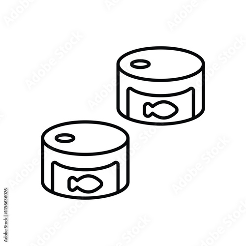 Non-Perishable Food vector icons stock illustration