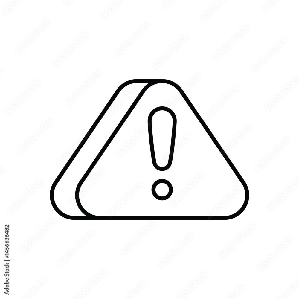 Warning Signal vector icons stock illustration Warning Signal vector icons stock illustration
