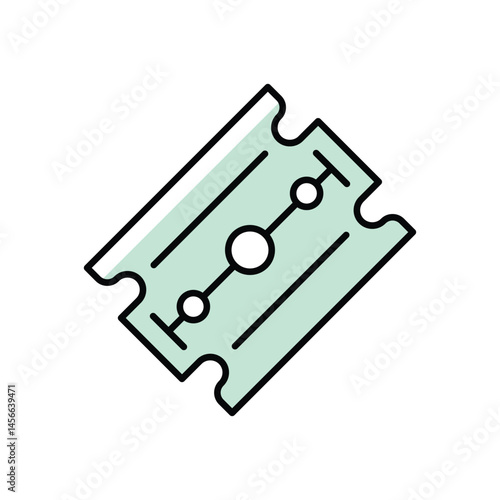 Shaving Razor Icon vector stock illustration