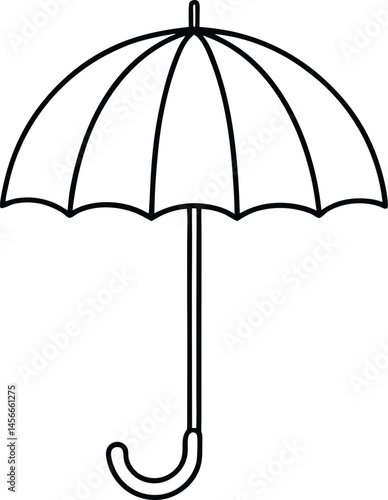umbrella isolated on white background