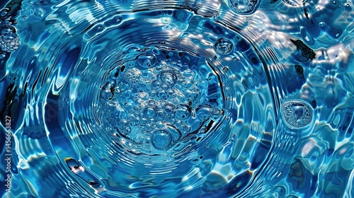 Lake Blue Water Ripple Background: Immersing in the Serene and Mesmerizing Undulations of Aquatic Beauty