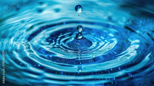 Lake Blue Water Ripple Background: Immersing in the Serene and Mesmerizing Undulations of Aquatic Beauty