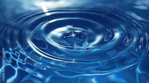 Lake Blue Water Ripple Background: Immersing in the Serene and Mesmerizing Undulations of Aquatic Beauty