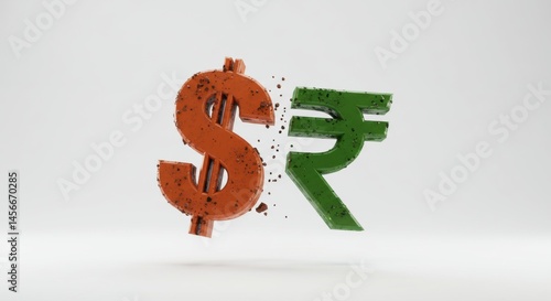 Dollar vs. Rupee: Currency Strength and Exchange Rate Concept