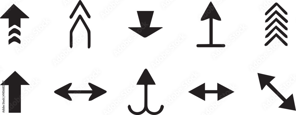 arrow vector illustration, direction arrow icon, curved arrow design, bold arrow clipart arrow vector illustration, direction arrow icon, curved arrow design, bold arrow clipart