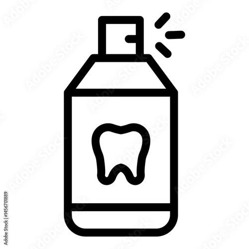 Freshener Vector Line Icon Design