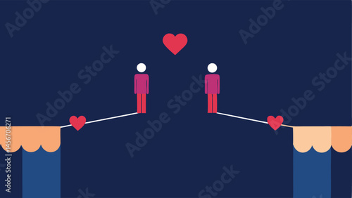 Bridges of Connection Two figures standing on opposite sides of a gap connecting with a glowing bridge made of hearts. This illustrates how vulnerability can bridge emotional