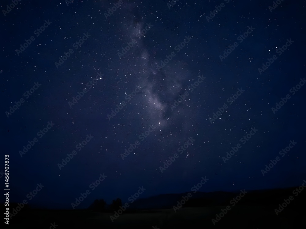 Fototapeta premium starry night sky with stars