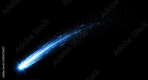 Meteor Shower in Space