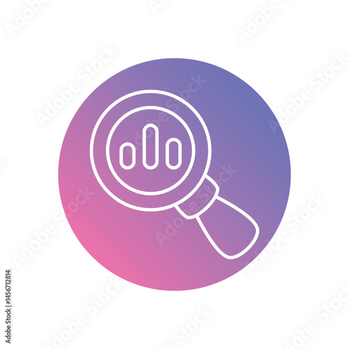 Contextual Analysis Supplier vector icons stock illustration