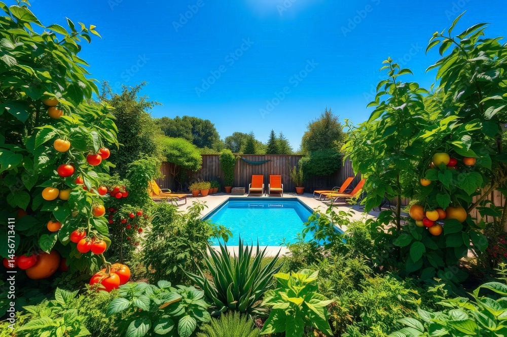 Vibrant Garden Oasis