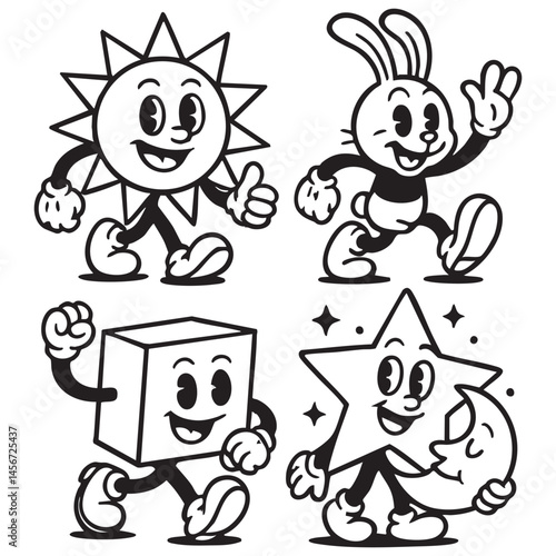 Retro Character Bundle