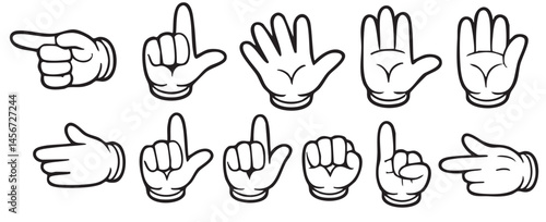 hand gestures set