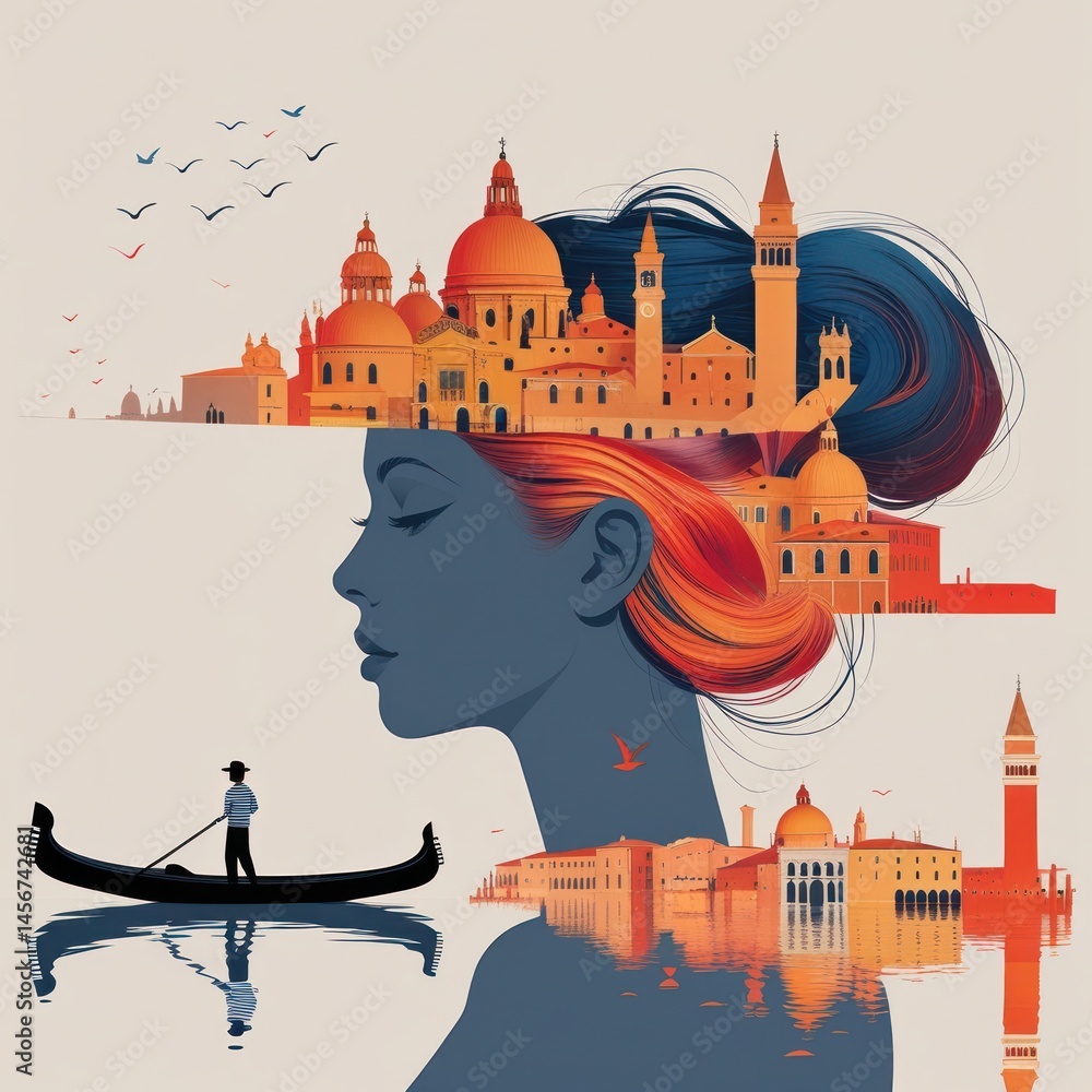 Obraz premium Venetian Dreamscape (1)