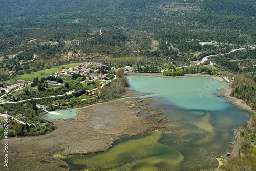 Wallpaper Mural View of the Spanish village in the Cuenca de Uña mountain range Torontodigital.ca